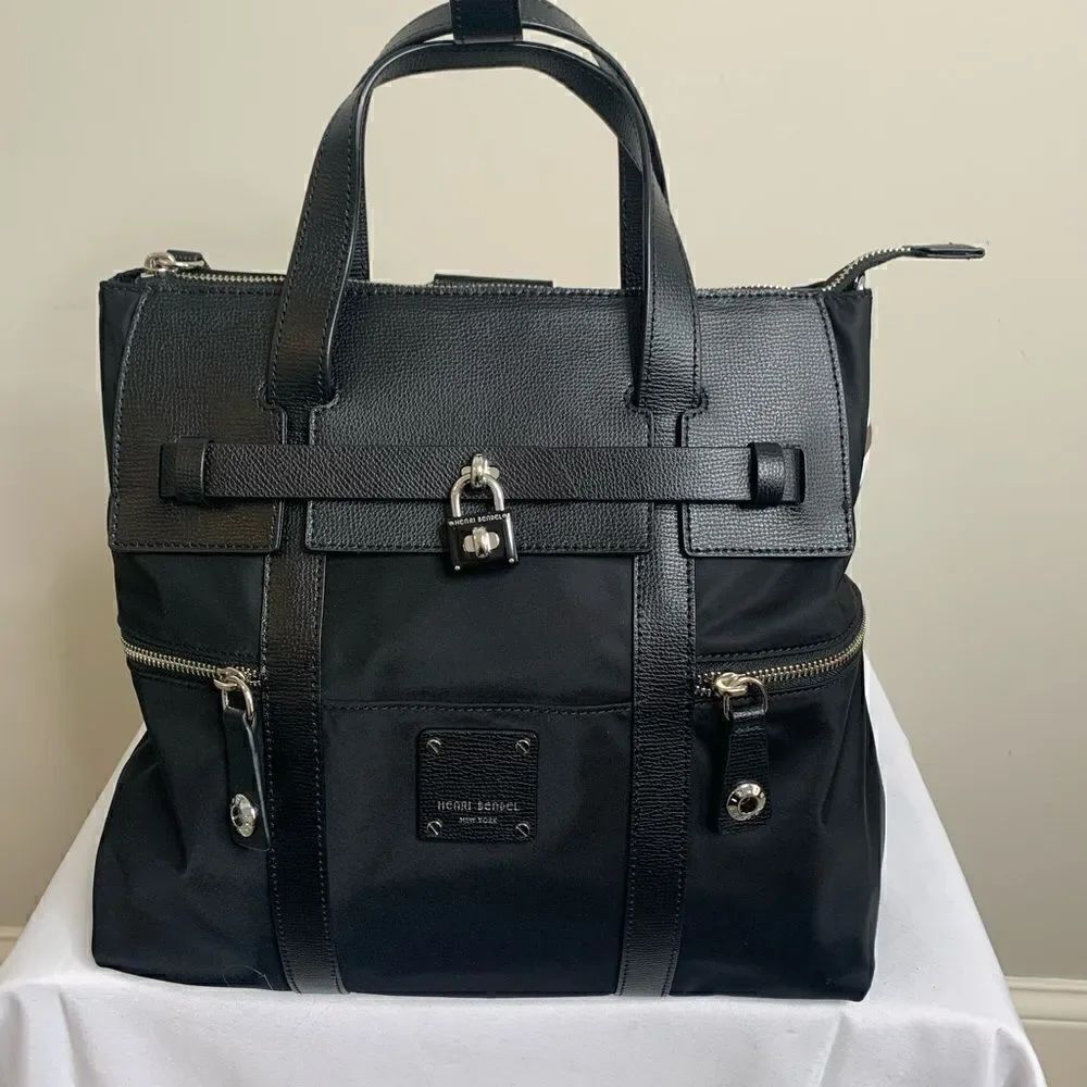 Henri Bendel Jetsetter Backpack/Bag - Large - EUC